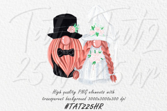 Designing the Perfect Wedding Day with Gnomes Wedding Clipart
