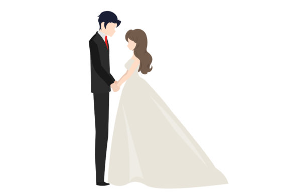 Embracing Elegance: The Romantic Wedding Couple Typeface