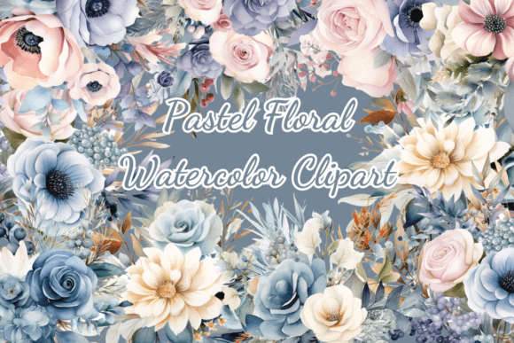 Pastel Flowers Wedding Clipart: Your Go-To Design Asset